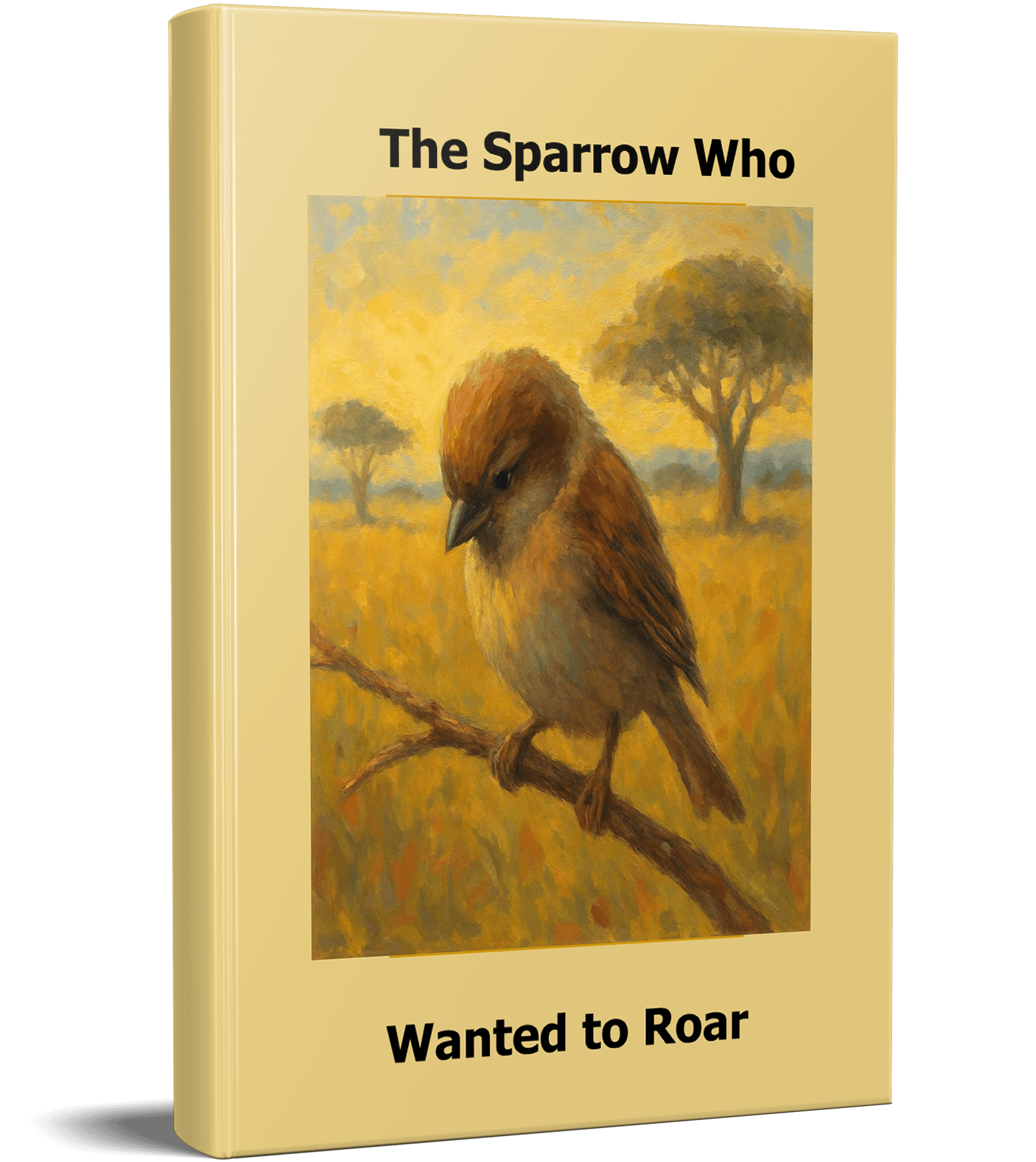 Cover of The Sparrow Who Wanted To Roar