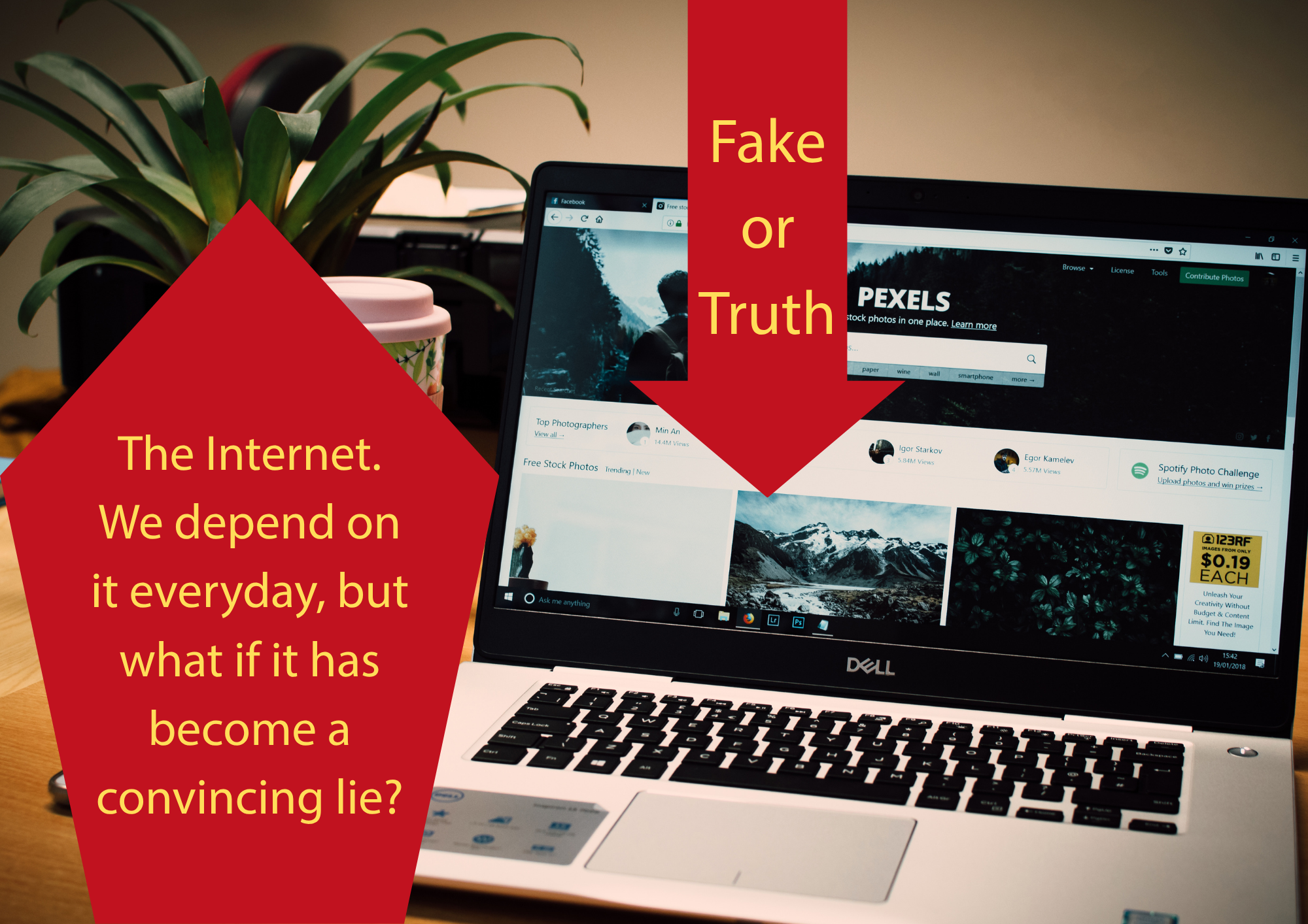 The Internet Is Becoming a Very Convincing Lie